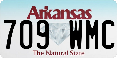 AR license plate 709WMC
