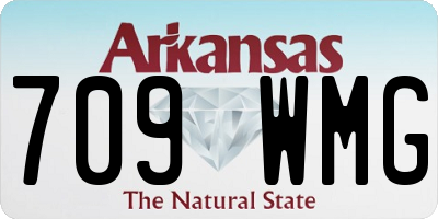 AR license plate 709WMG