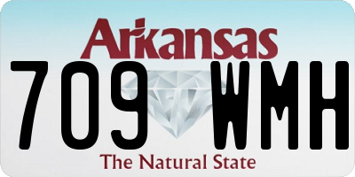 AR license plate 709WMH