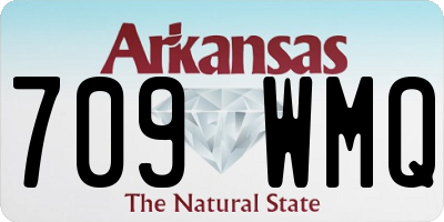 AR license plate 709WMQ