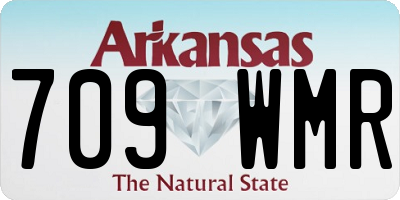 AR license plate 709WMR