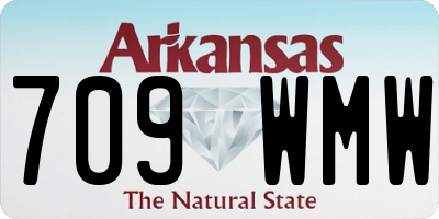 AR license plate 709WMW