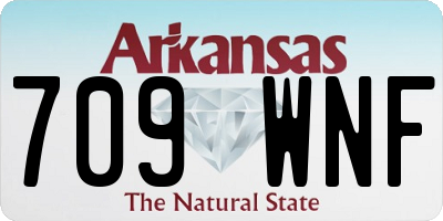 AR license plate 709WNF
