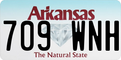 AR license plate 709WNH