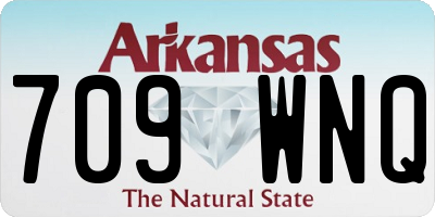 AR license plate 709WNQ