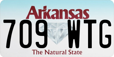 AR license plate 709WTG