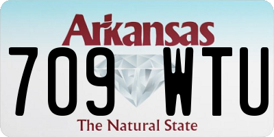 AR license plate 709WTU
