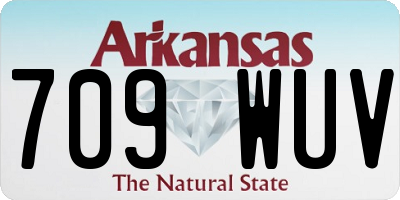 AR license plate 709WUV