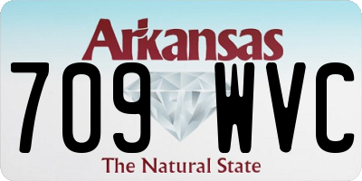 AR license plate 709WVC