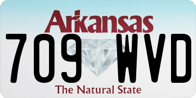 AR license plate 709WVD