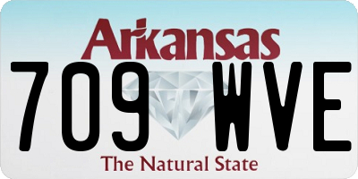 AR license plate 709WVE