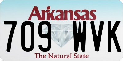 AR license plate 709WVK