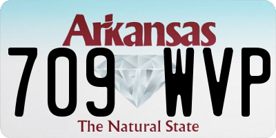 AR license plate 709WVP