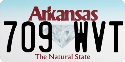 AR license plate 709WVT