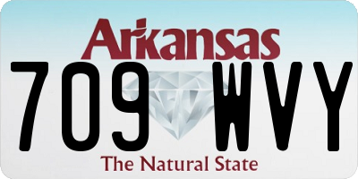 AR license plate 709WVY