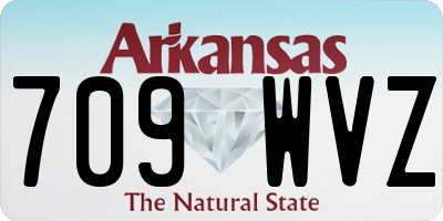 AR license plate 709WVZ