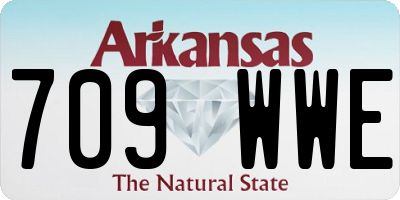 AR license plate 709WWE