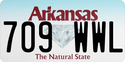 AR license plate 709WWL