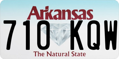 AR license plate 710KQW