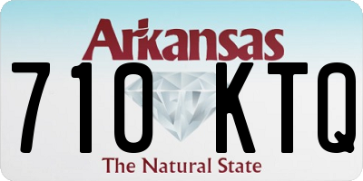 AR license plate 710KTQ