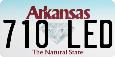 AR license plate 710LED