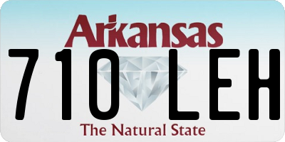 AR license plate 710LEH
