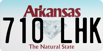 AR license plate 710LHK