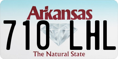 AR license plate 710LHL