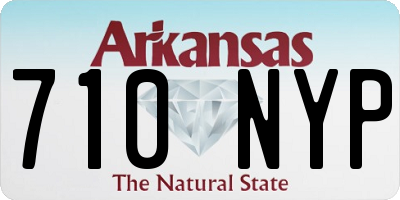 AR license plate 710NYP
