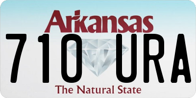AR license plate 710URA
