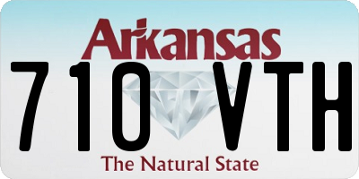 AR license plate 710VTH