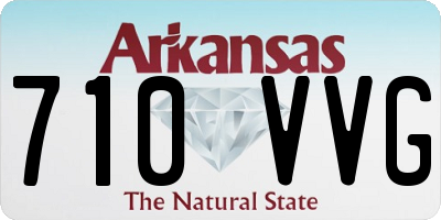AR license plate 710VVG
