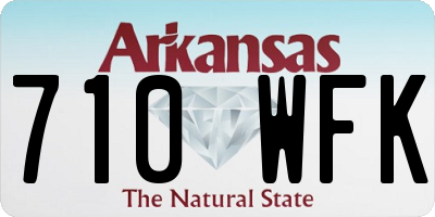 AR license plate 710WFK