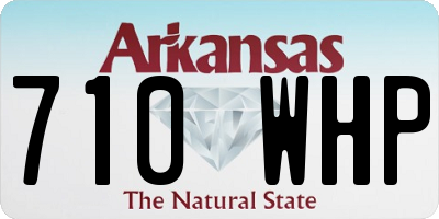AR license plate 710WHP