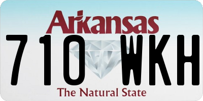AR license plate 710WKH
