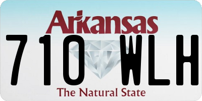 AR license plate 710WLH