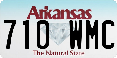AR license plate 710WMC