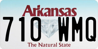 AR license plate 710WMQ