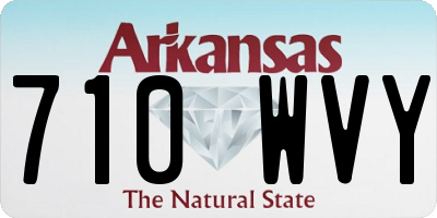 AR license plate 710WVY