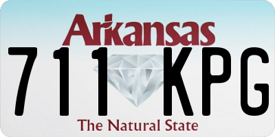 AR license plate 711KPG