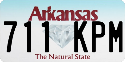 AR license plate 711KPM