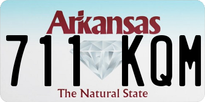 AR license plate 711KQM