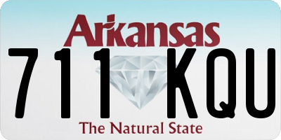 AR license plate 711KQU