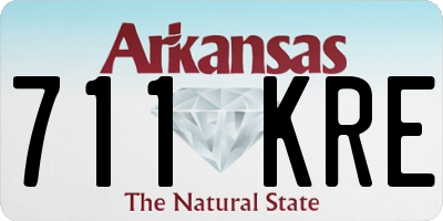 AR license plate 711KRE