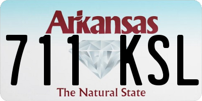 AR license plate 711KSL