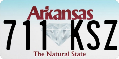AR license plate 711KSZ