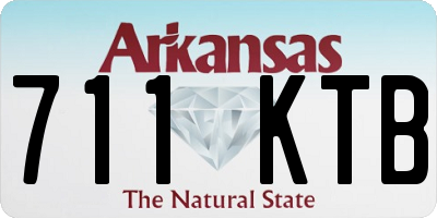 AR license plate 711KTB