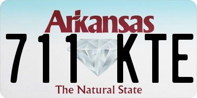 AR license plate 711KTE