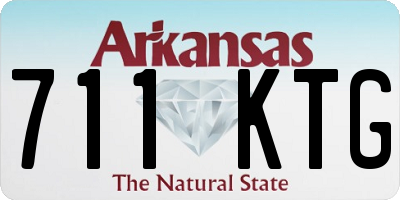 AR license plate 711KTG