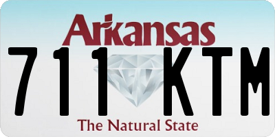 AR license plate 711KTM